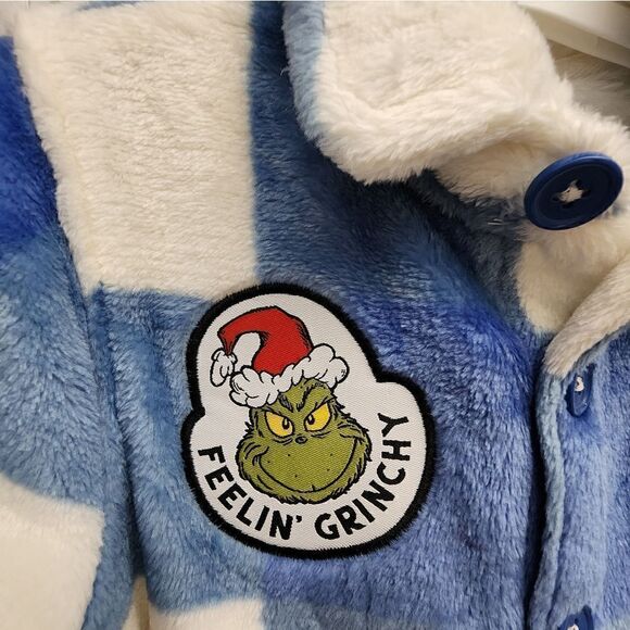 Nwt Baby Boy's The Grinch Printed Jacket, Size 18 months - Picture 2 of 5